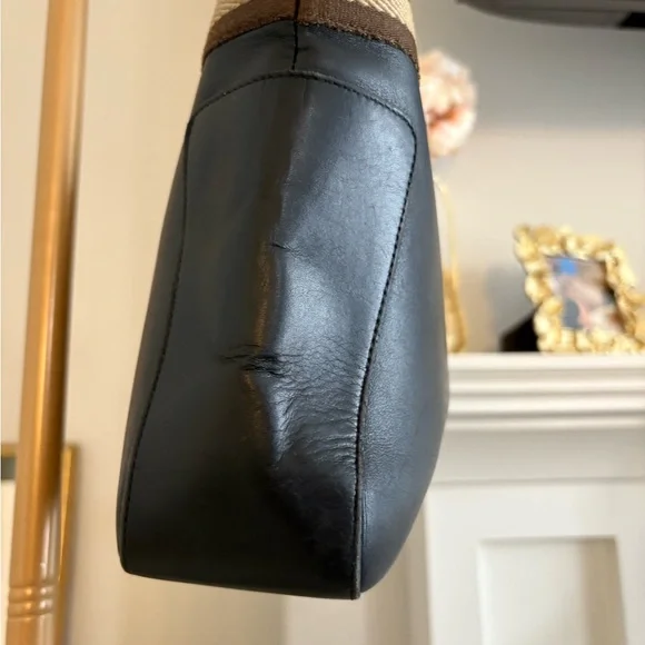 (EUC) Gucci Vintage Sherry Line Web Tote (Tom Ford Era) - Picture 8 of 11